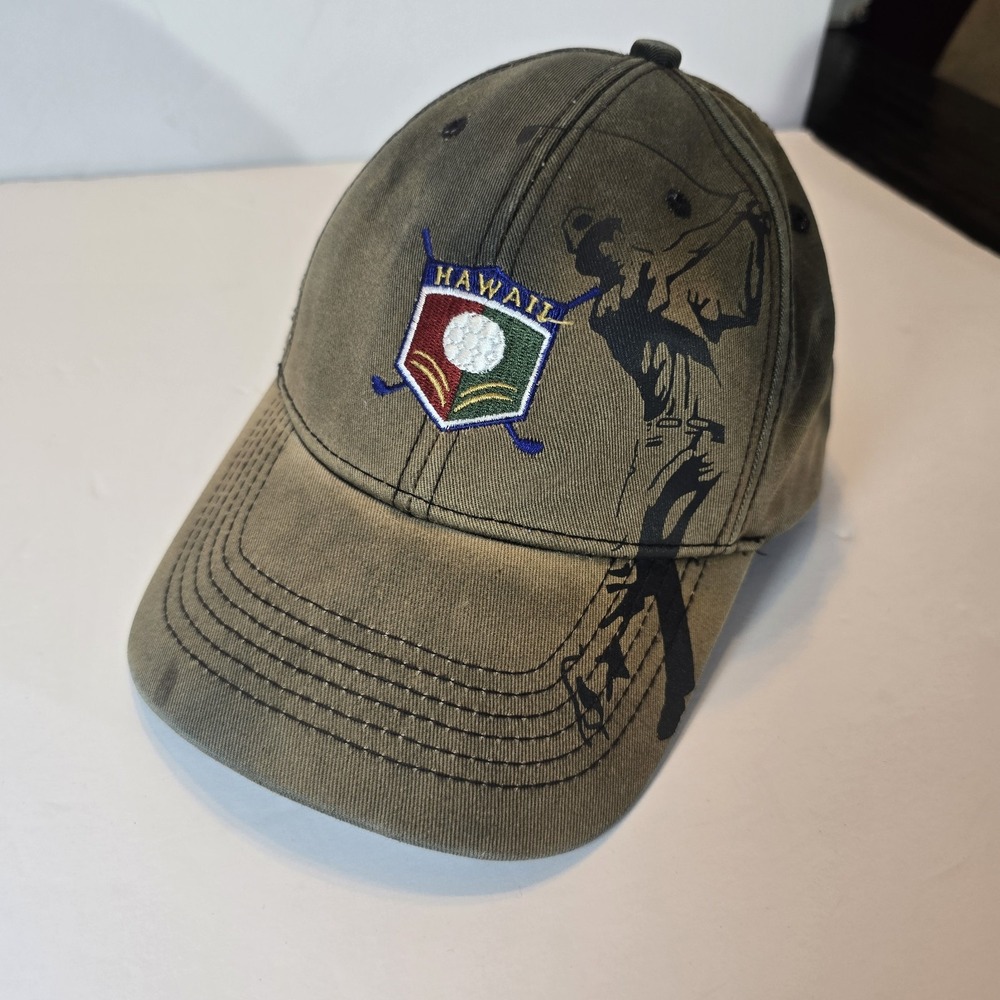 Hawaii Golf Cap By Hawaiian‎ Headgear